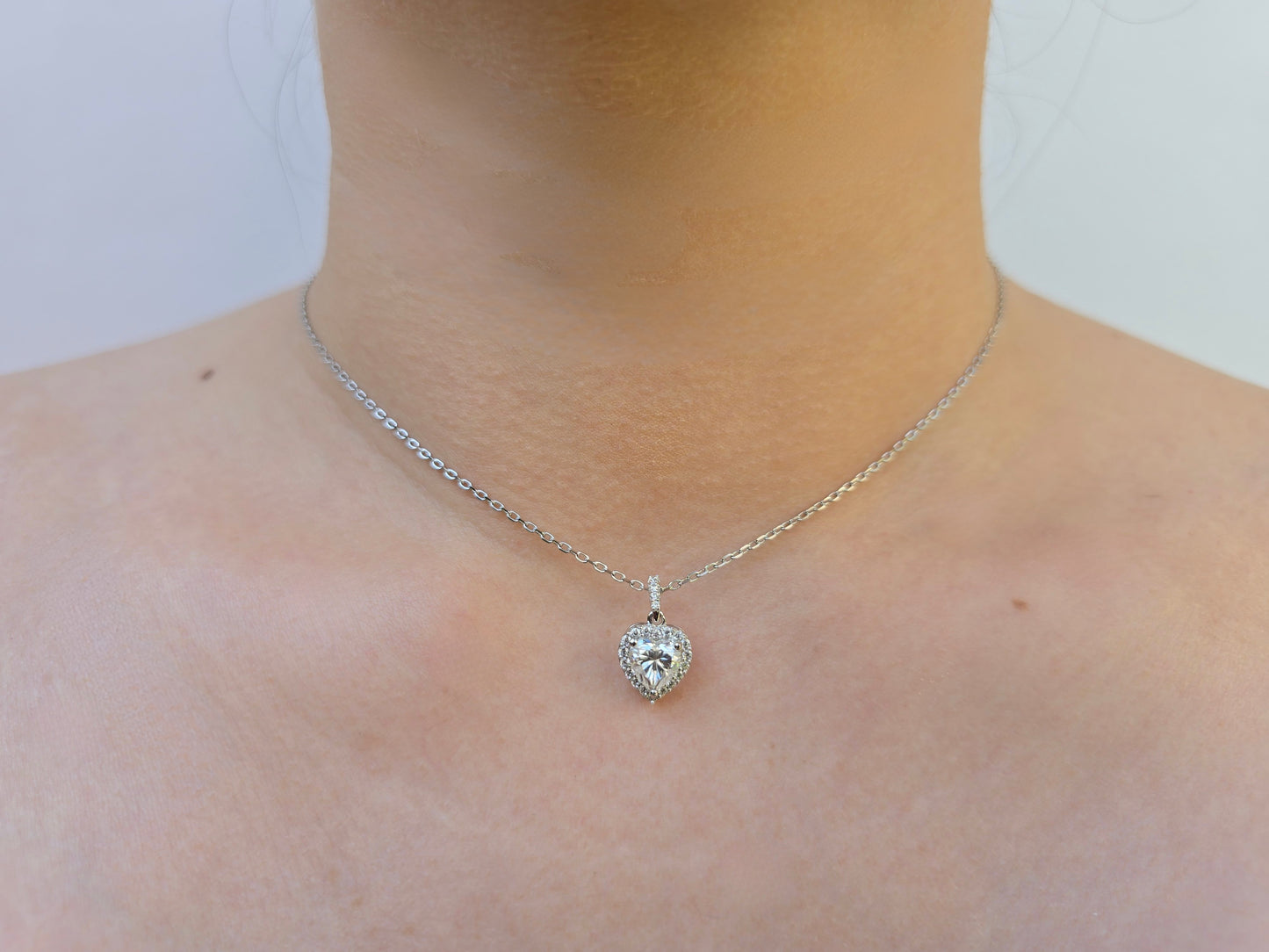 Collar Heart Stone