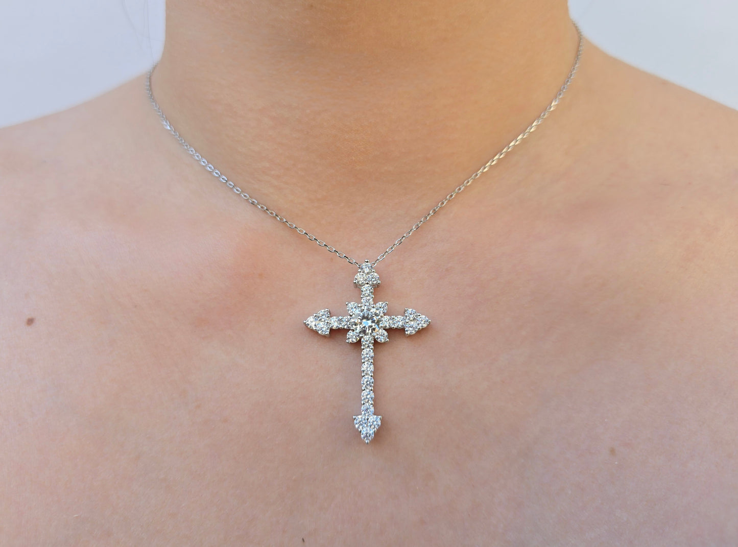 Collar Moissanita Sacred Spark