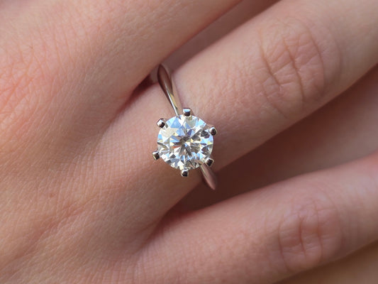 Anillo Moonlight Love Grande Plata